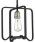 Foster 1-Light Farmhouse Mini-Pendant Light Gilded Iron