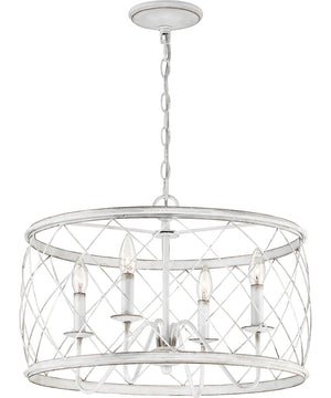 Dury 4-light Pendant Antique White