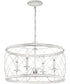 Dury 4-light Pendant Antique White