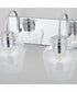 Danes 2-Light Vanity Chrome