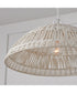 Naomi 1-Light Pendant Chalk White