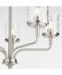 Starky 5-light Chandelier Satin Nickel