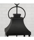 Bradford 4-Light Outdoor Hanging-Lantern Black