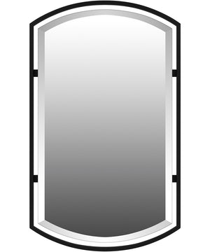 Quoizel Reflections Large Mirror Matte Black