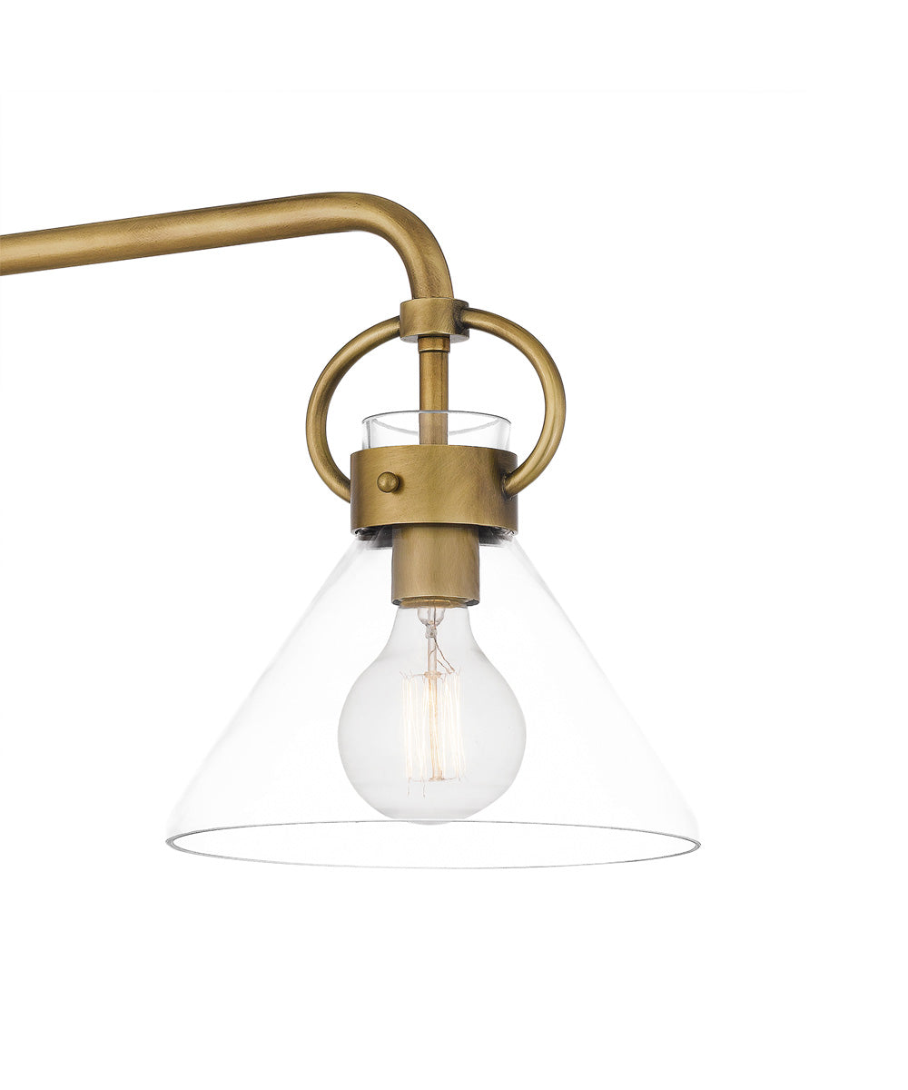 Webster 3-light Island Light Weathered Brass