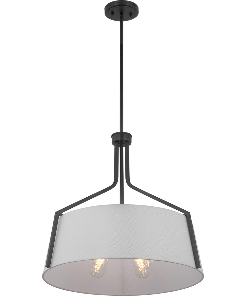 Livingston 4-Light Pendant Matte Black