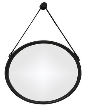 20"H Dusan Accent Mirror Black
