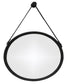 20"H Dusan Accent Mirror Black