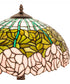 23" Wide Tiffany Cabbage Rose Table Lamp