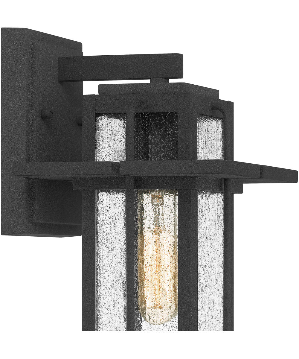 Randall Medium 1-light Outdoor Wall Light  Coastal Armour Aluminum Mottled Black