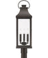Bradford 3-Light Outdoor Post-Lantern Rain or Shine - Oiled Bronze