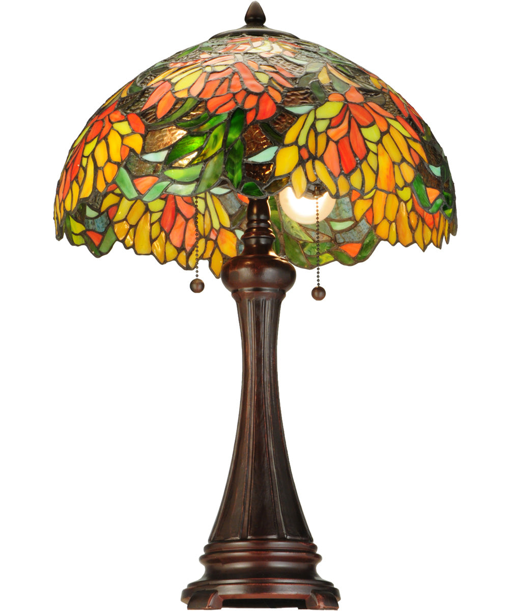 25"H Lamella Table Lamp