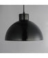 Rockport 1-Light Pendant Black / Antique Copper