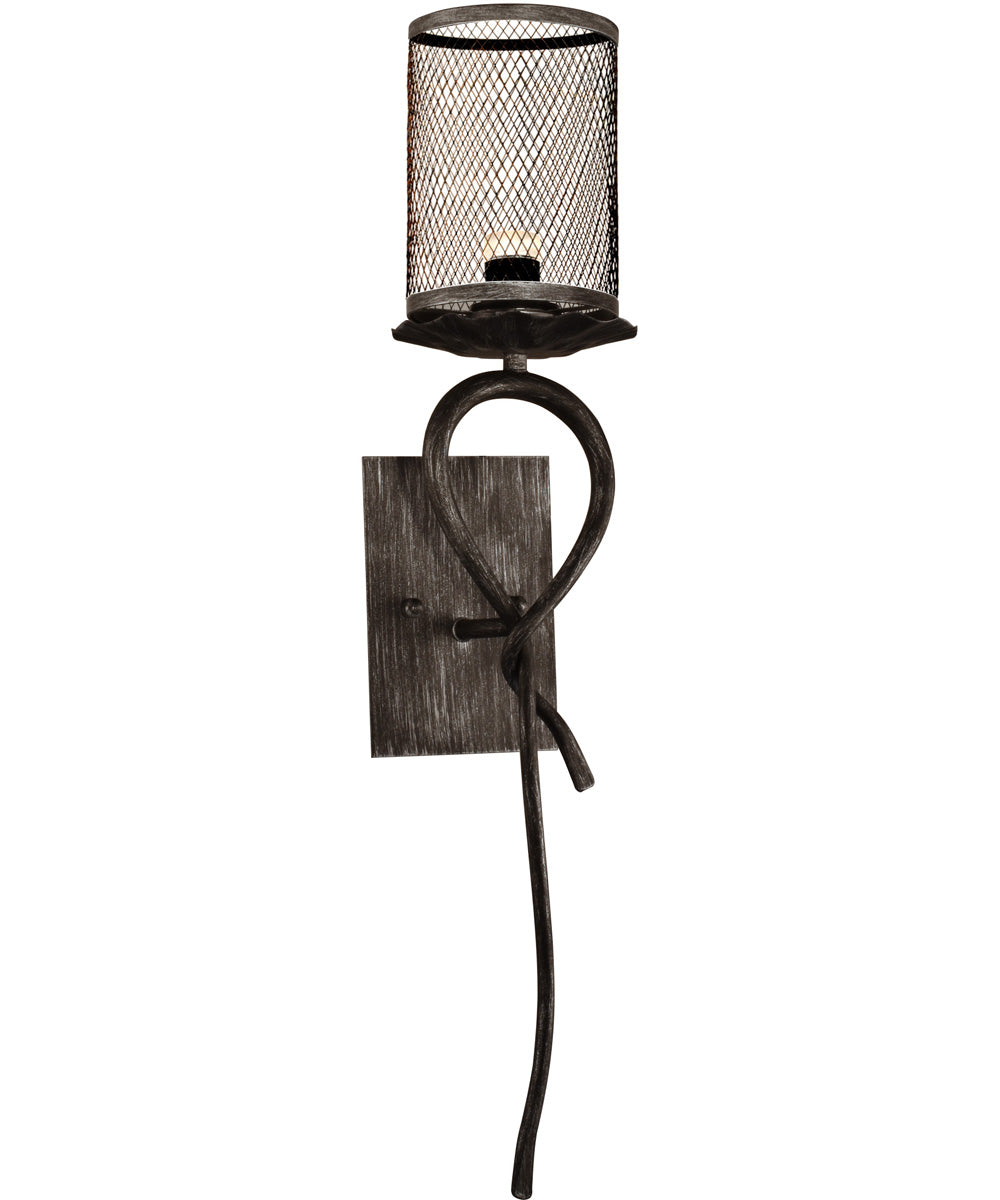 5.75 Inch W Desi Mesh Led Wall Sconce