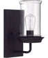 Homestead 1-Light Wall Sconce Espresso