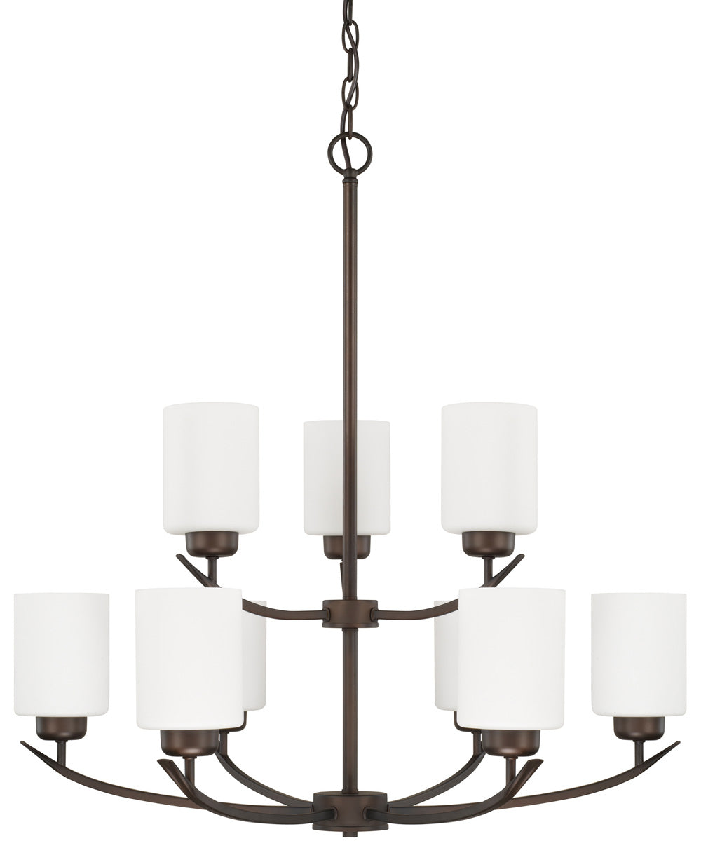 Dixon 9-Light Chandelier In Bronze