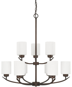 Dixon 9-Light Chandelier In Bronze