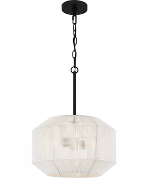 Quoizel Pendant 2-light Pendant Matte Black