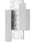 Miranda Medium Outdoor Wall Light Brushed Aluminum