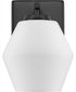 Copeland 1-Light Mid-Century Modern Vanity Light Matte Black