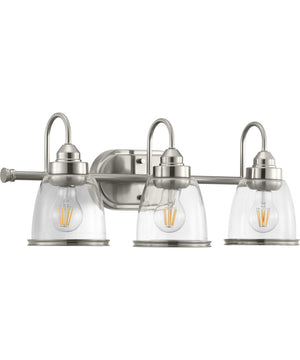 Saluda 3-Light Bath & Vanity Brushed Nickel