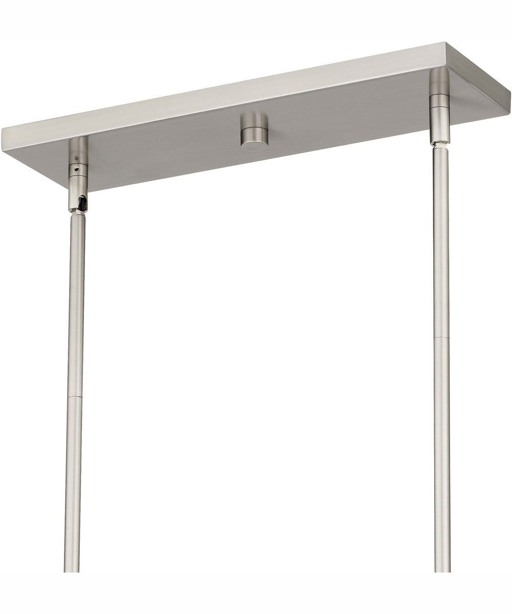 Syrah Medium 5-light Island Light Brushed Nickel