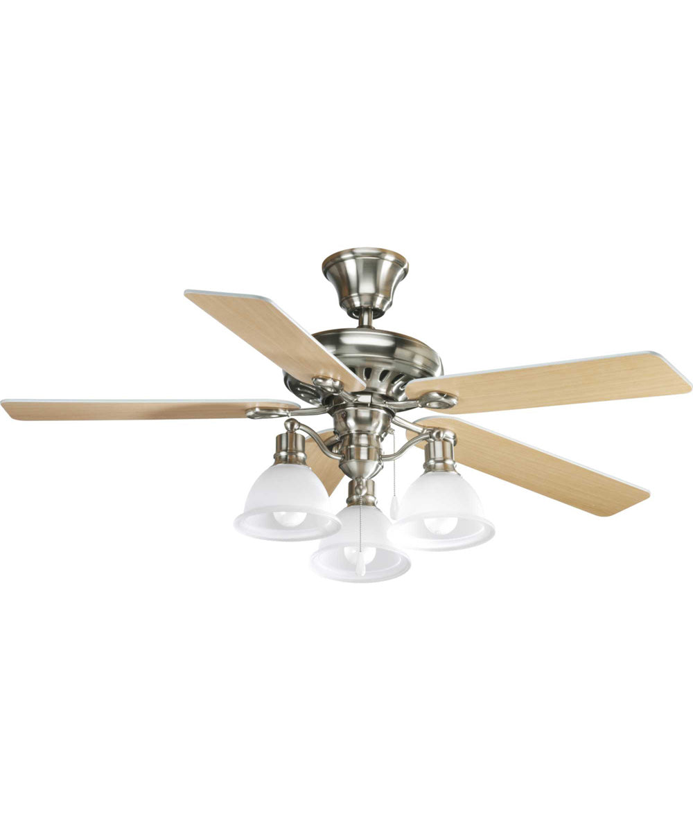 AirPro Signature 52" 5-Blade Ceiling Fan Brushed Nickel