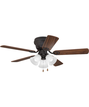3-Light Ceiling Fan (Blades Included) Oil Rubbed Bronze