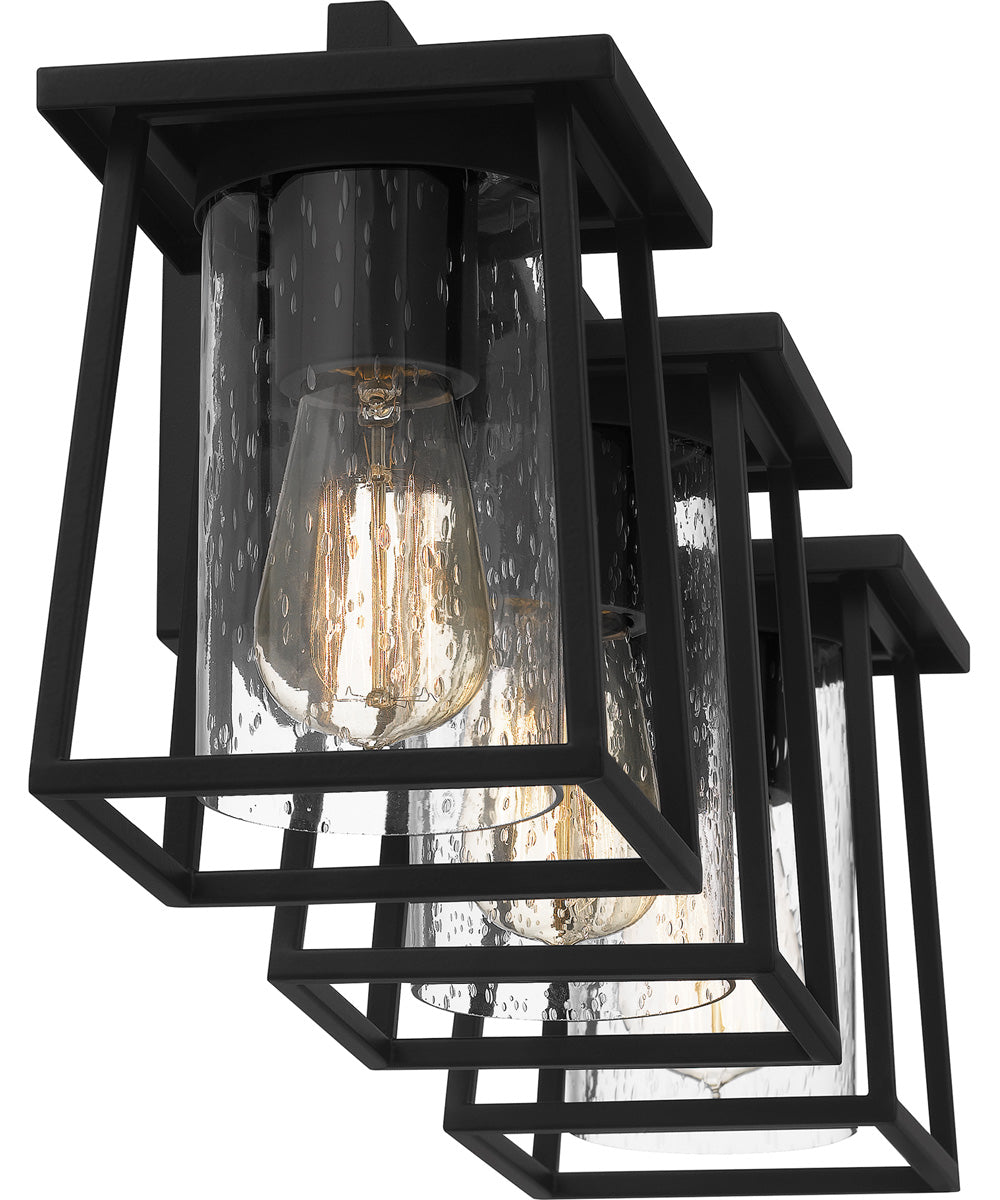 Lodge Large 3-light Bath Light Matte Black