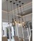 Staunton 1-Light Clear Glass Global Pendant Light Brushed Nickel