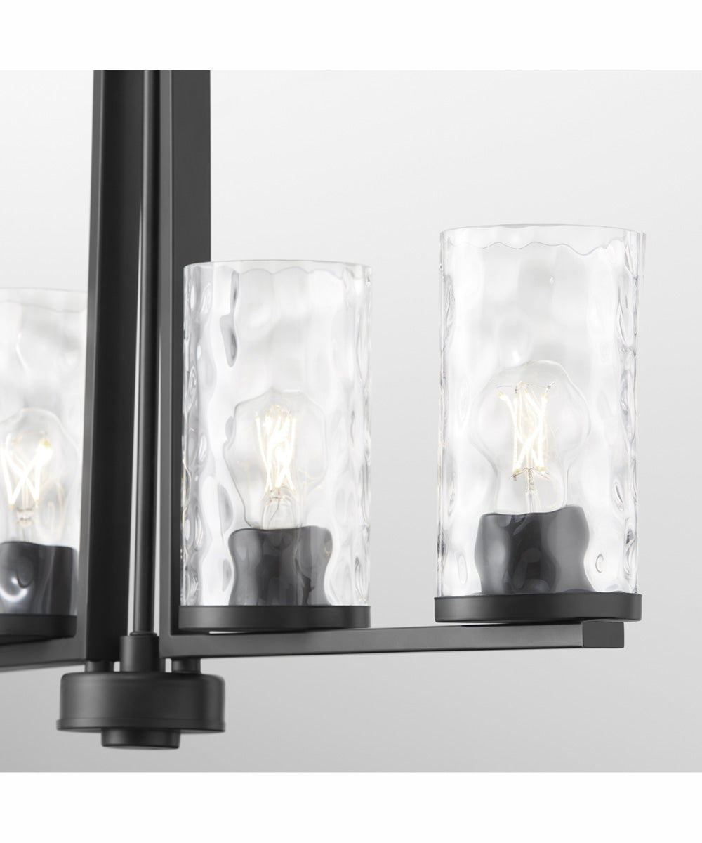 Steinway 4-light Chandelier Matte Black