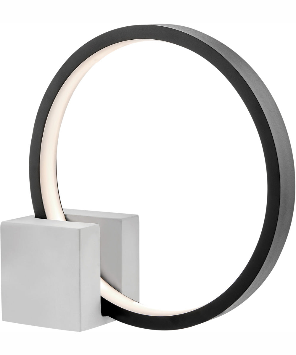 Fannie 1-Light Led Table Lamp Concrete Grey/Black