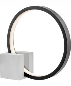 Fannie 1-Light Led Table Lamp Concrete Grey/Black