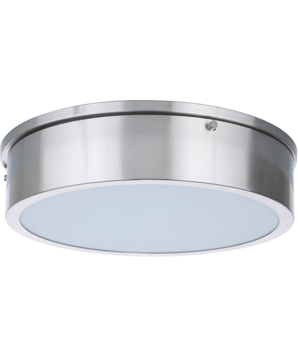 Fenn LED Flushmount Brushed Polished Nickel