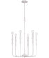 Paloma 6-Light Chandelier Textured White