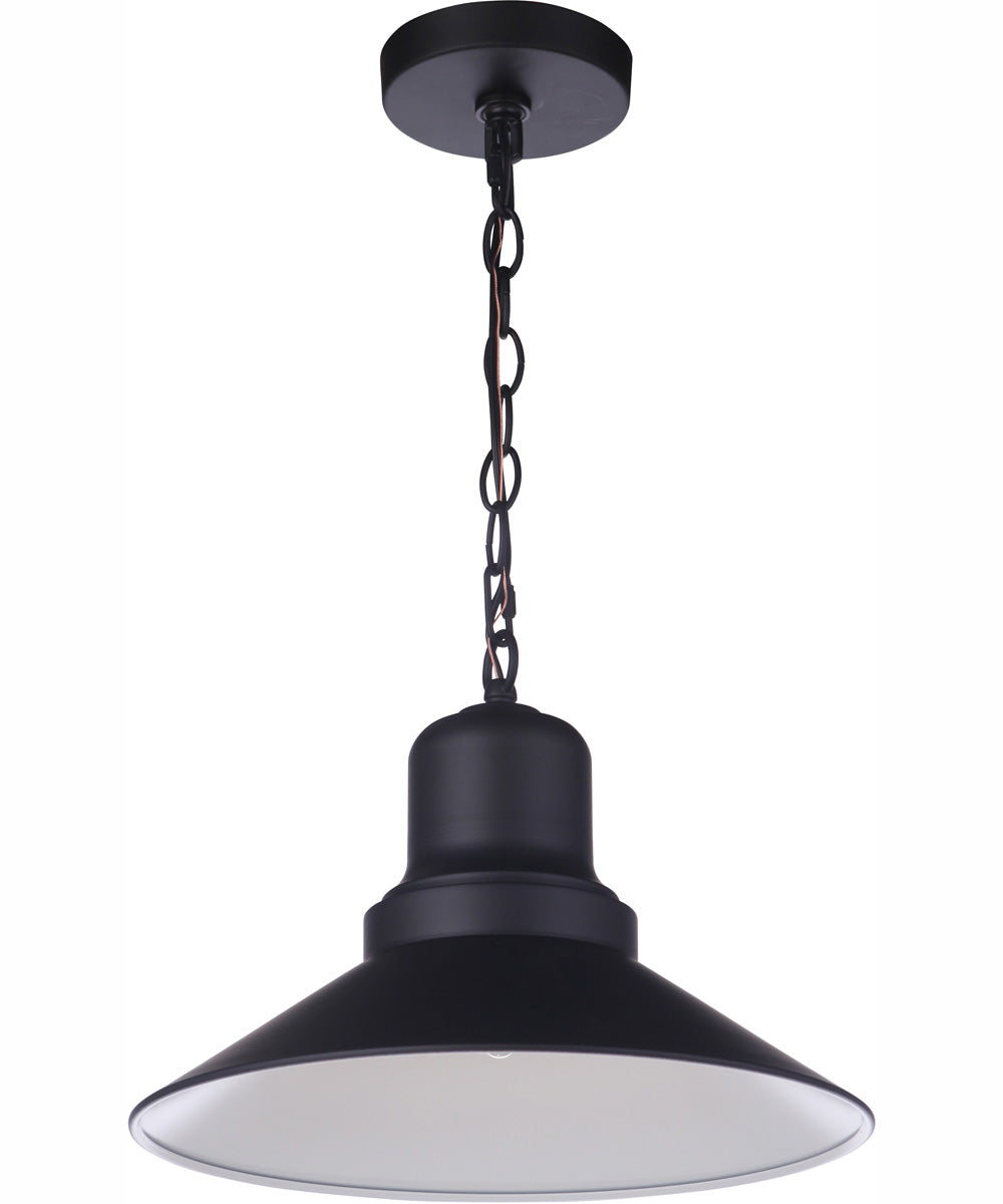 Singleton 1-Light Outdoor Pendant Midnight