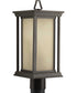 Endicott 1-Light Post Lantern Antique Bronze