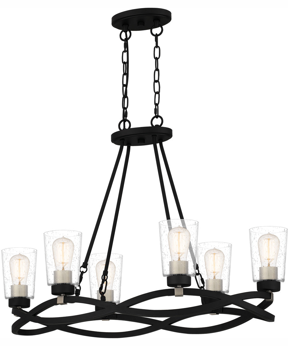 Overlook Small 6-light Island Light Earth Black