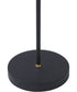 Santa Monica  LED  Floor Lamp Black / Gold