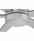 52" Trevor 1-Light Ceiling Fan Painted Nickel