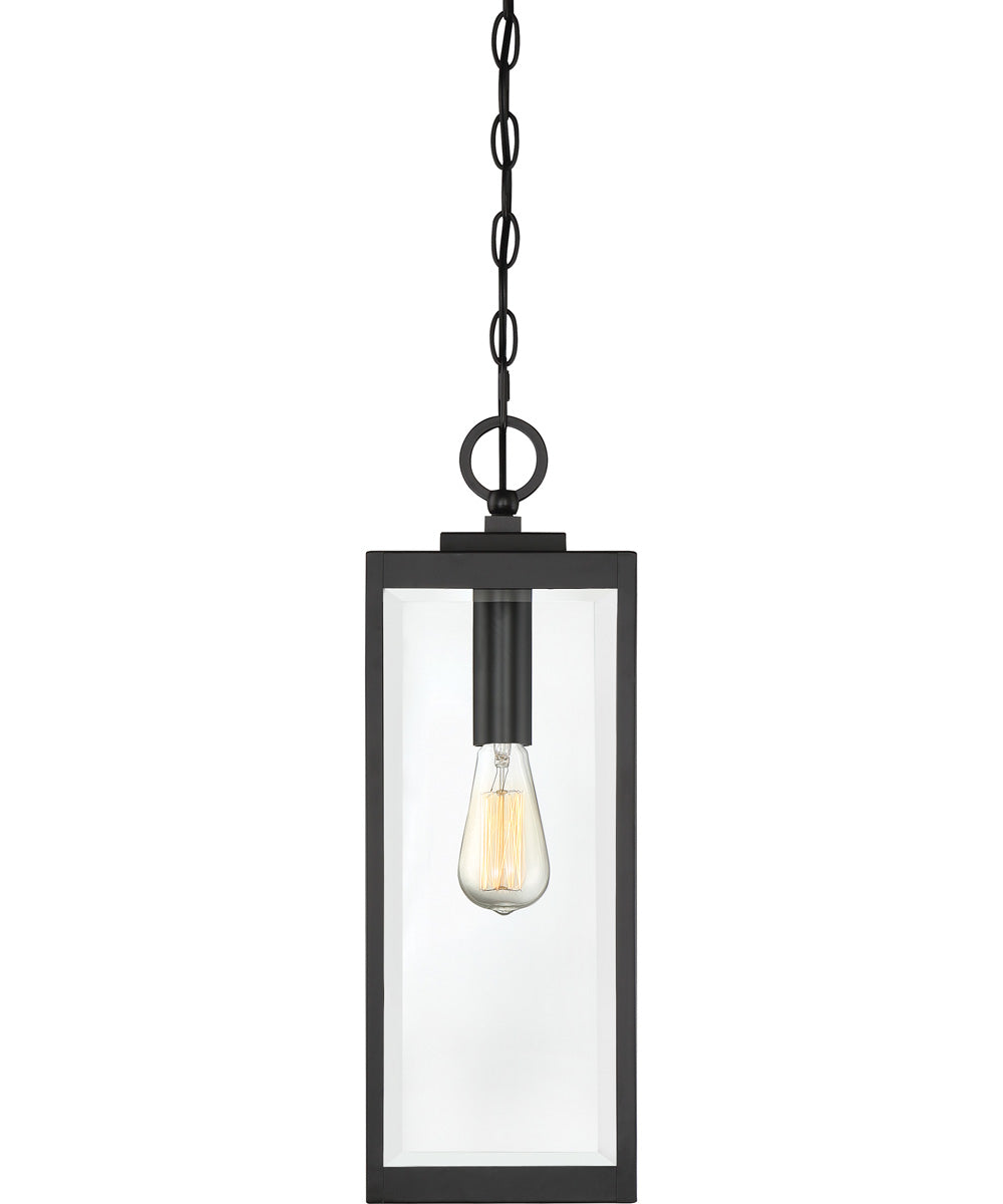 Westover Large 1-light Outdoor Pendant Light Earth Black