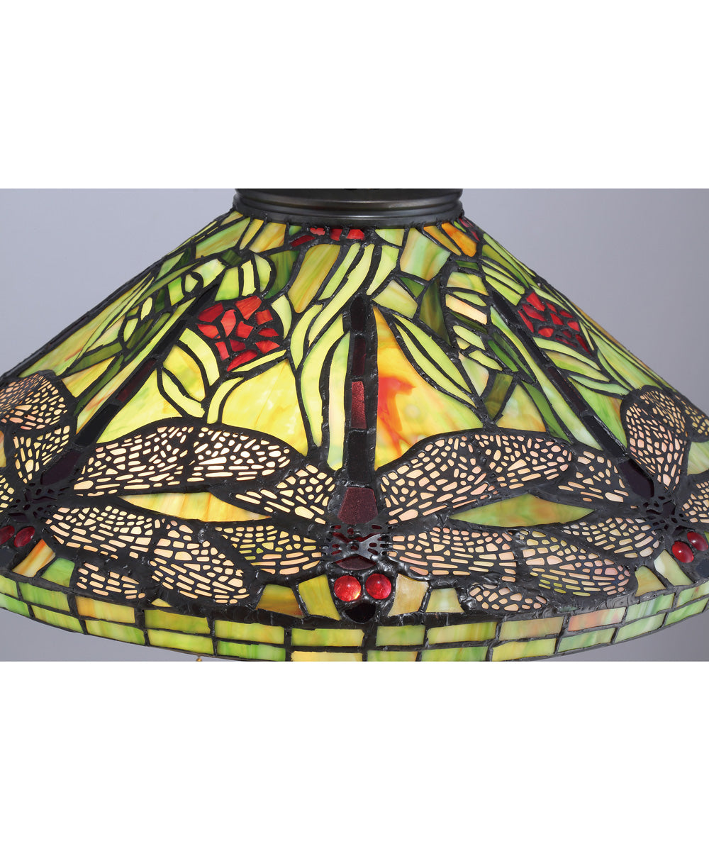 Jungle Dragonfly Small 2-light Table Lamp Architectural Bronze