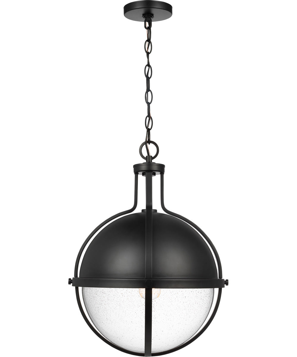 Lincoln 1-Light Pendant Matte Black