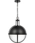 Lincoln 1-Light Pendant Matte Black