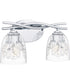 Ansley Medium 2-light Bath Light Polished Chrome