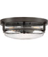 Outpost 3-light Flush Mount Palladian Bronze