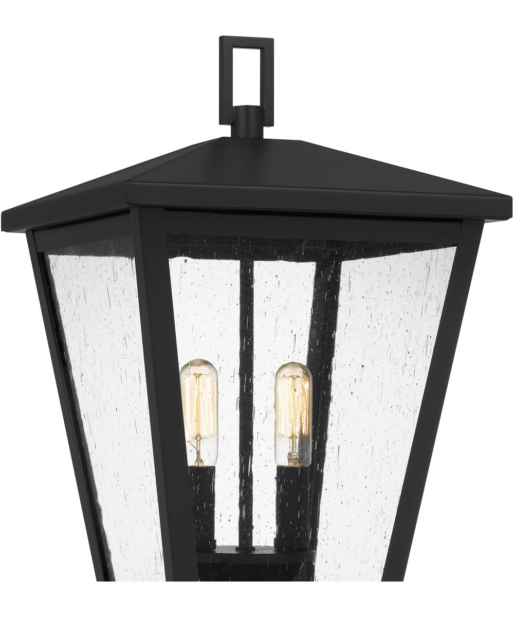 Joffrey Large 2-light Outdoor Post Light Matte Black