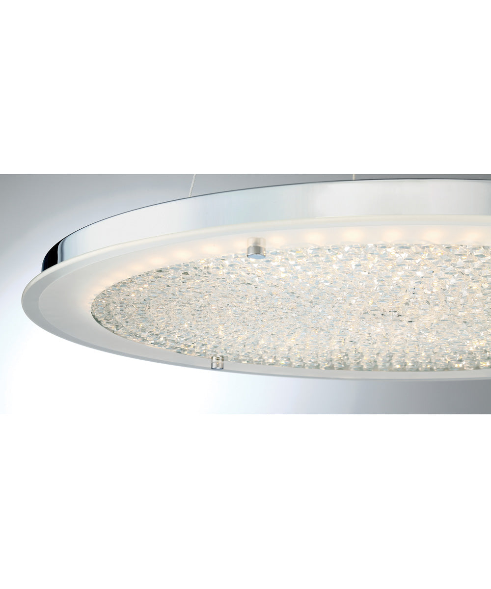 Blaze  Pendant Polished Chrome