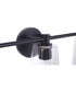 Emilio 3-Light Vanity Flat Black