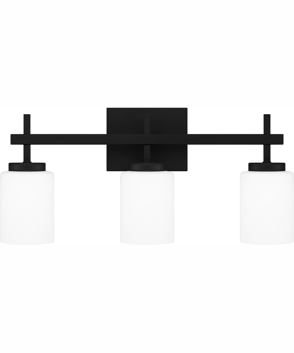 Wilburn Large 3-light Bath Light Matte Black